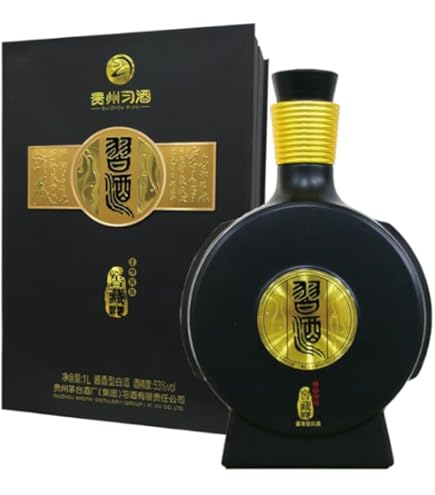 Amazon.co.jp: 貴州習酒 500ml アルコール53度 箱付 中国酒 白酒 醤香